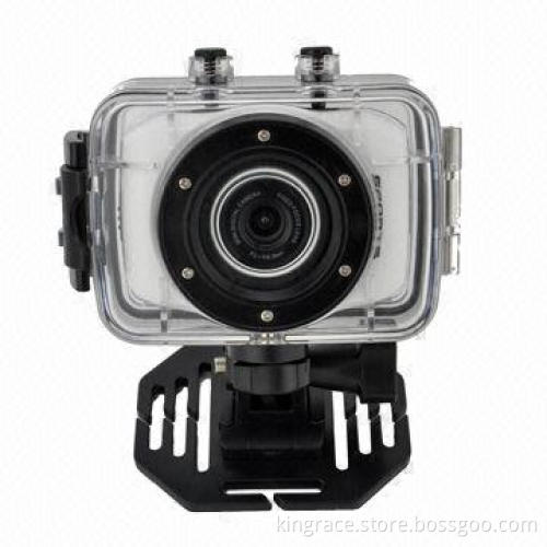 HD 720P Action Mini Water-resistant Sports Camera, DVR Shooting